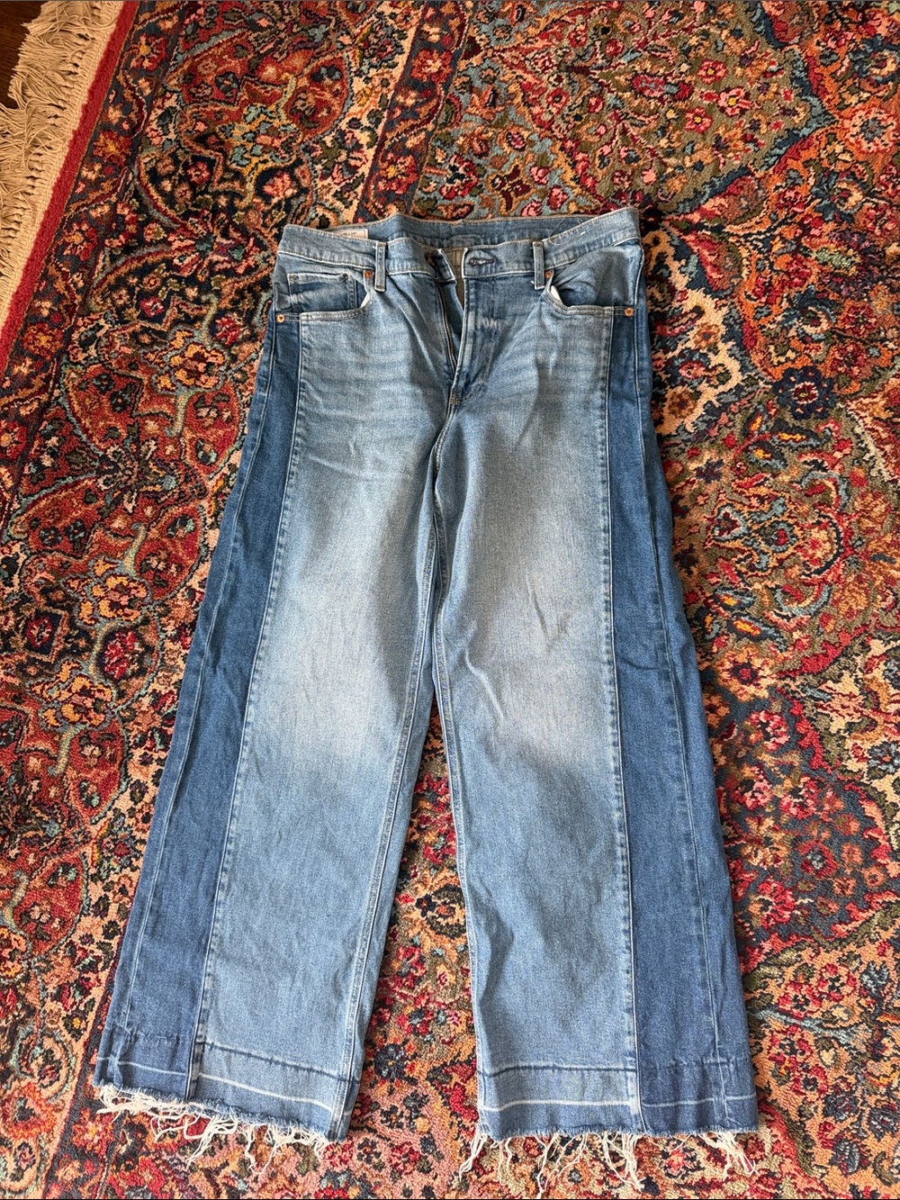 Women’s Two-Tone Gap Blue Denim Jeans